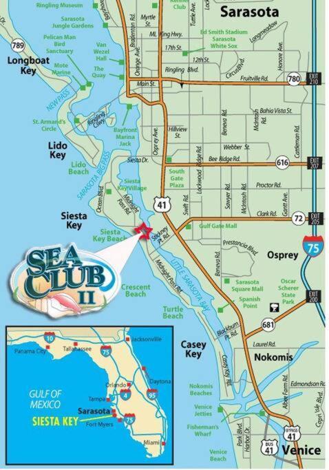 Siesta Key Condo - On The Water ! Zewnętrze zdjęcie